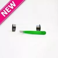 Пинцет для бровей VIPLASH (Вип Лэш)  mini зеленый Пинцет для бровей VIPLASH (Вип Лэш)  mini зеленый