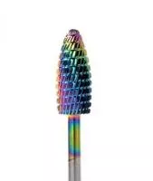 Фреза твердосплавная "Кукуруза" 6мм радужная, синяя (M)