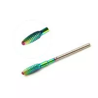 Фреза твердосплавная вольфрамовая, зауженная кукуруза,  4х13 мм,  хамелеон TNL Фреза твердосплавная вольфрамовая, зауженная кукуруза,  4х13 мм,  хамелеон TNL